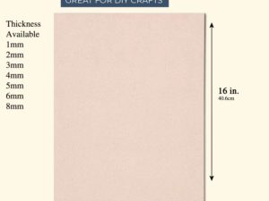 MDF Wood Sheets for Craft Use (Set of 6, 16in x 12...