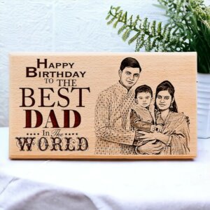Personalized Engraved Wooden Frame Birthday Gift F...