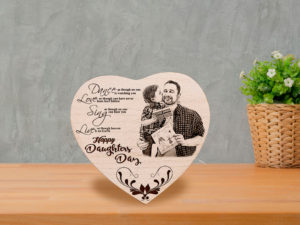 Unique Personalized Wooden Engraved Photo Frame Gi...