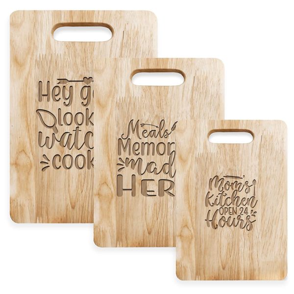 engraved chopping board