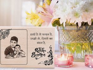Rakhshabandhan Gift Combo Personalized Photo Frame...