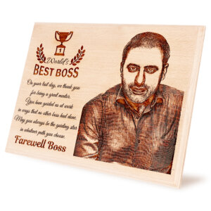 Goodbye Gift – Personalized Engraved Wooden ...