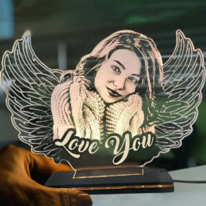 Customized Unique LED Illusion Wings With Photo an...