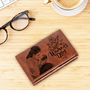Personalized Vegan Leather Photo Wallet For Women?...