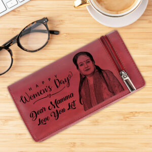 Personalized Vegan Leather Photo Wallet For Women&...