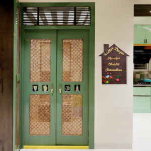 Customized Wooden Name Plate For Flat & Apart...