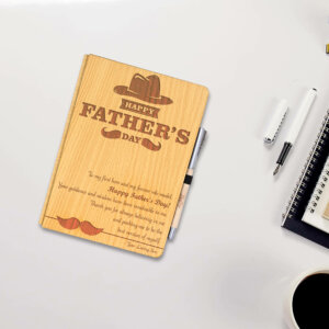 Personalized Handcrafted Wood Diary with Pen Gift ...