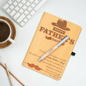 Personalized Handcrafted Wood Diary with Pen Gift ...