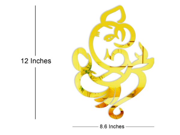 Ganesha wall art size