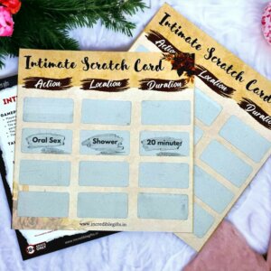 Intimate Role Play Scratch Card with Action, Locat...